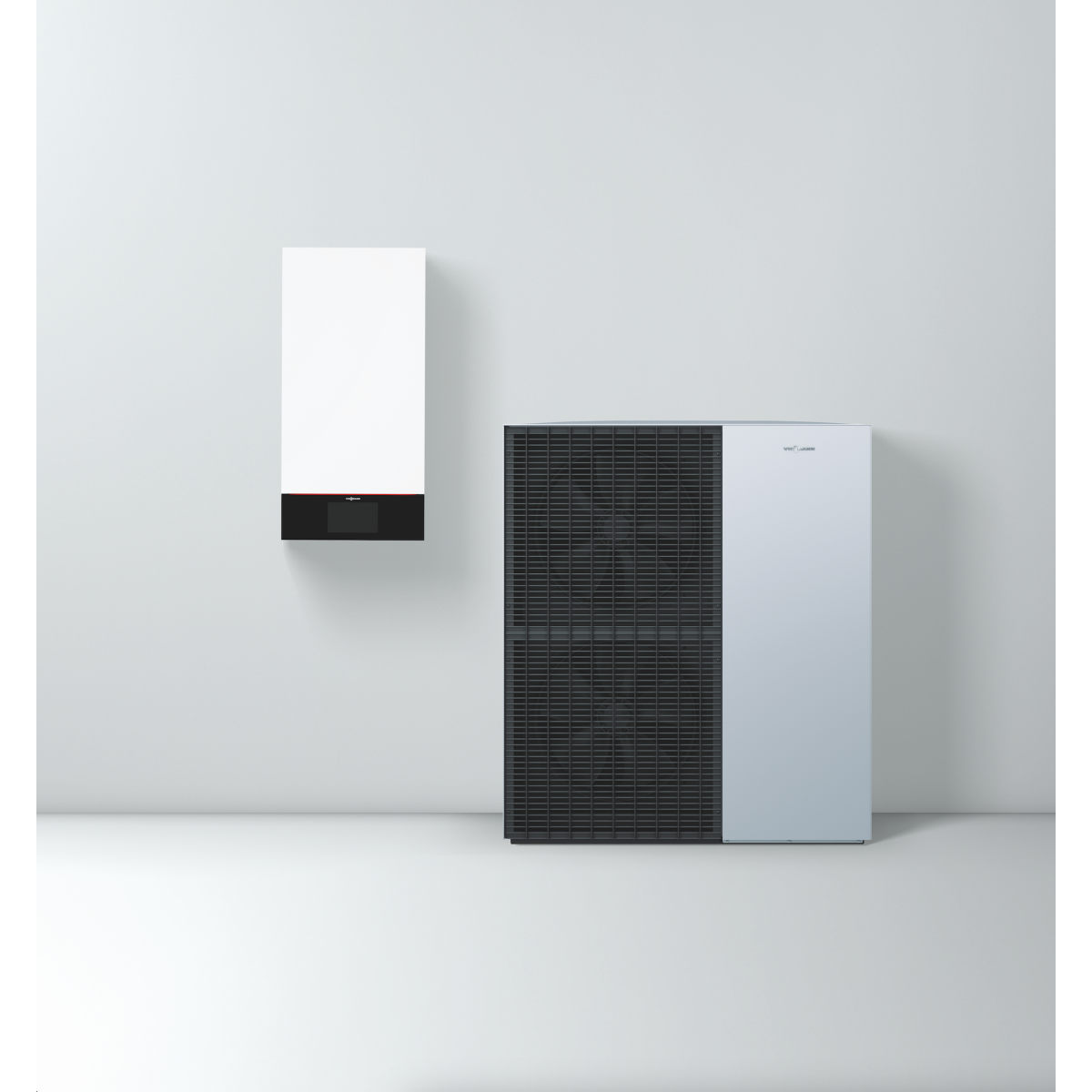 Šilumos siurblys oras-vanduo VIESSMANN VITOCAL 200-S AWB-E 201.D16, 14,7 kW 400/400 V be karšto vandens talpos, be vėsinimo funkcijos su el. 9 kW tenu Z015218